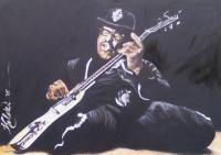 Rock And Roll - Bo Didley - Oil On Canvas